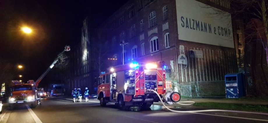 Erneuter Brand im Salzmanngebäude