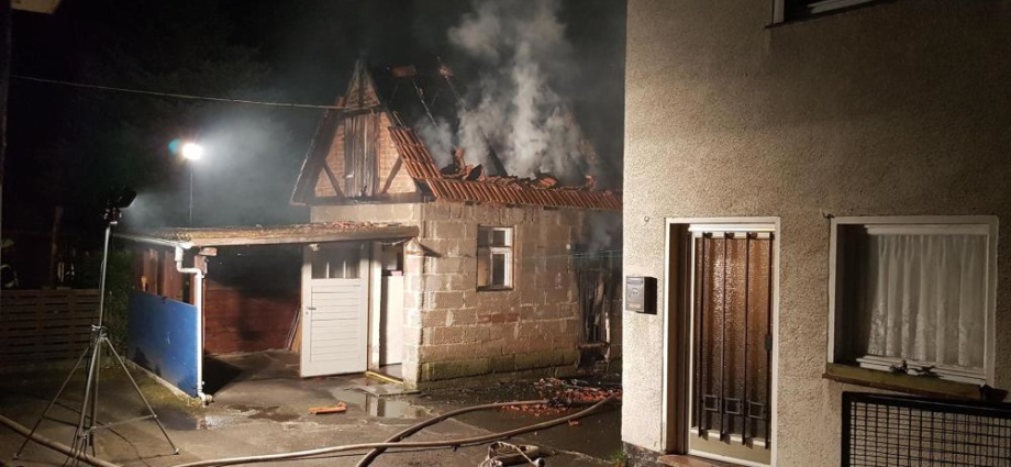 Meinhard: Feuerwehr verhindert Schlimmeres