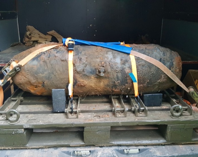 KS: 250 kg Weltkriegsbombe erfolgreich entschärft