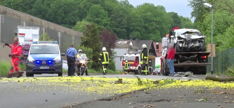 Schreufa: Drei Verletzte nach Unfall