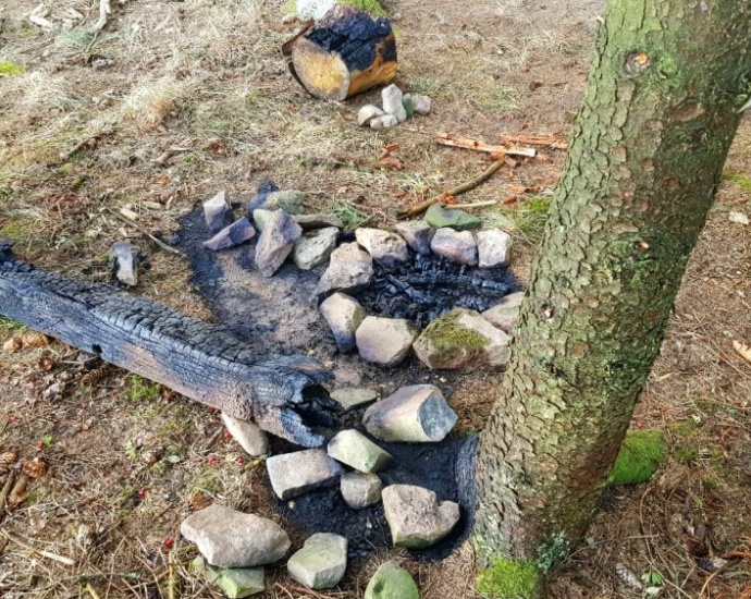 Fahrlässigkeit: Lagerfeuer im Wald löst Feuerwehreinsatz aus – Polizei ermittelt