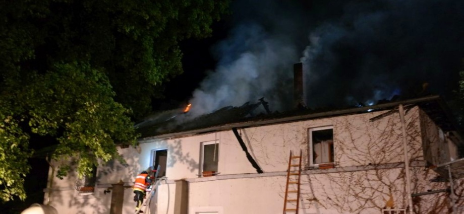 HOG: Brand in leerstehendem Gebäude