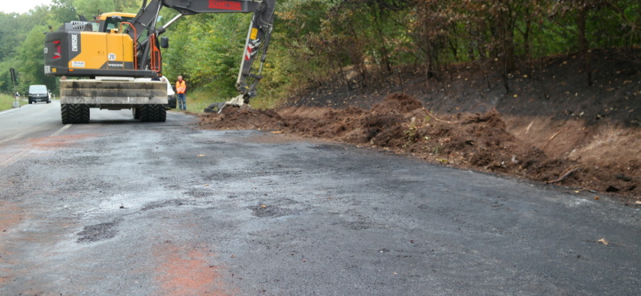 Nach Busbrand – B7 bleibt bis Freitag gesperrt