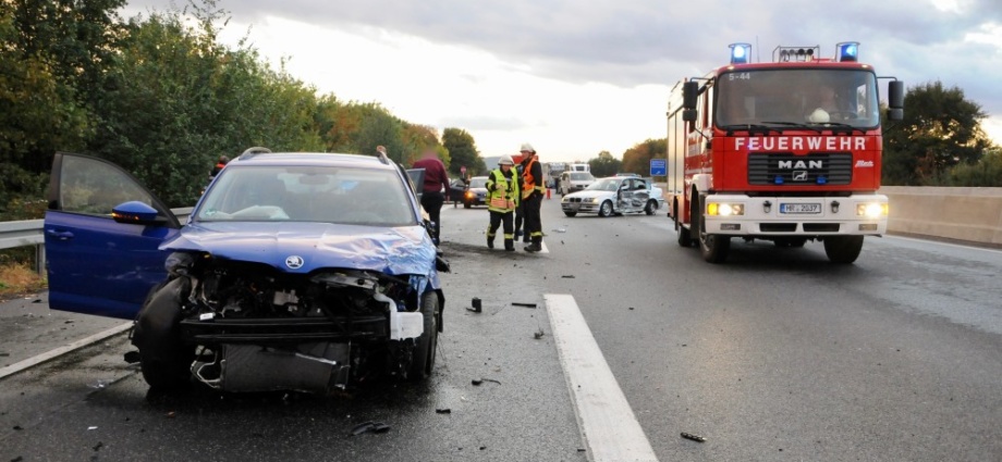 A49: Zwei Verletzte nach Unfall bei Gudensberg