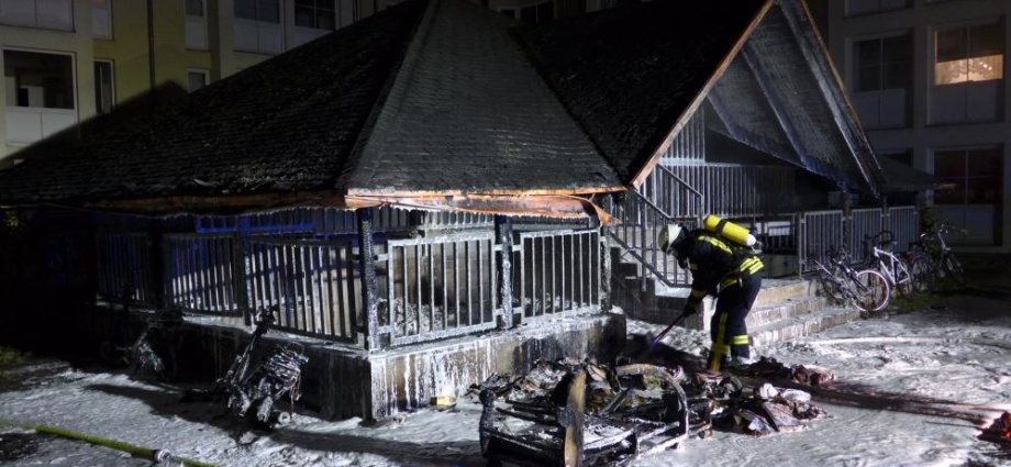 Kassel: Gebäudebrand im Stadtteil Wesertor