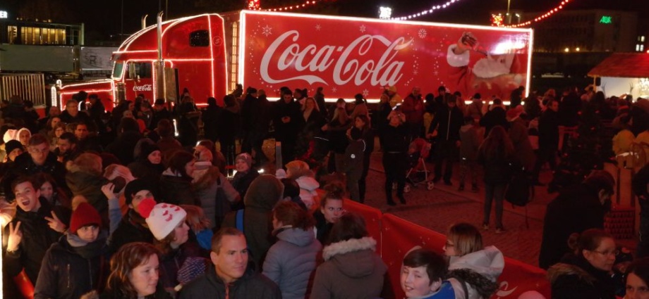 Coca-Cola Weihnachtstruck Tour in Kassel (Video)