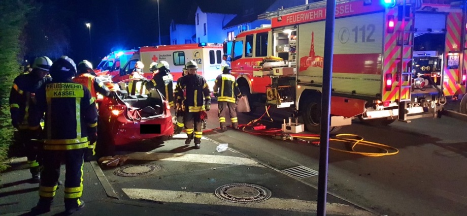 KS: Fünf Verletzte bei Unfall auf Rasenallee