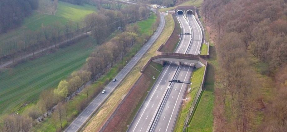 Tunnelphobie: Frau kann Autobahntunnel auf A66 nicht durchfahren