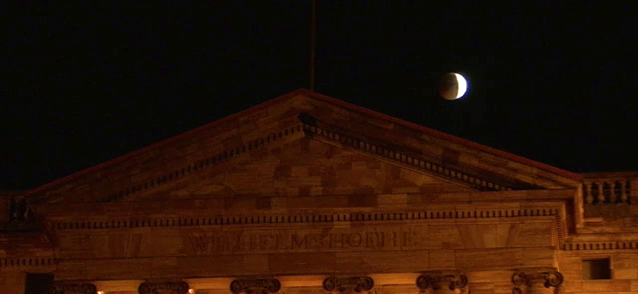 Mondfinsternis: Blutmond über Kassel (Video)