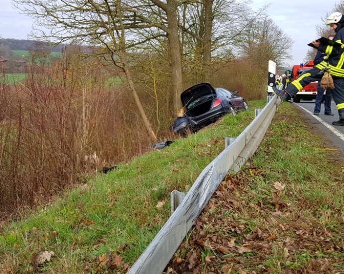Alleinunfall bei Naumburg