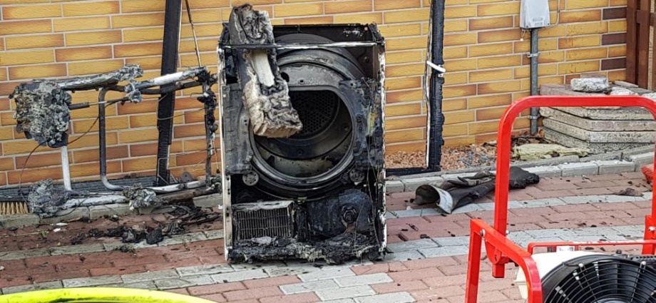 Wohnhaus brannte in Fürstenwald – Trockner als Brandursache?