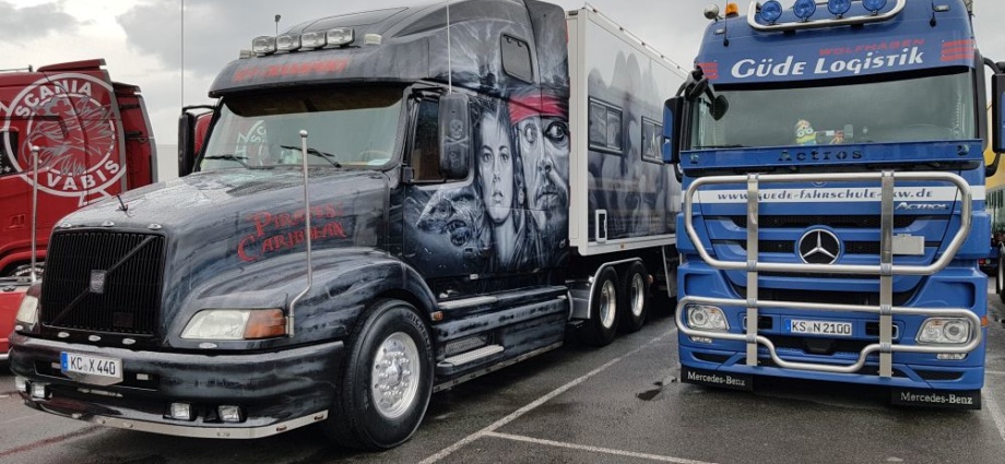 Über 350 LKW auf der Rüssel-Truck-Show in Lohfelden (Video)