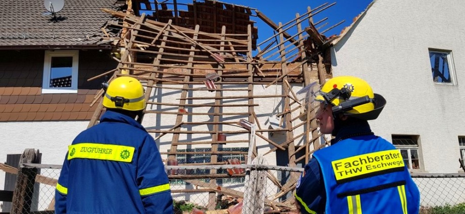 Heli: Wohnhaus in Walburg eingestürzt (Video)