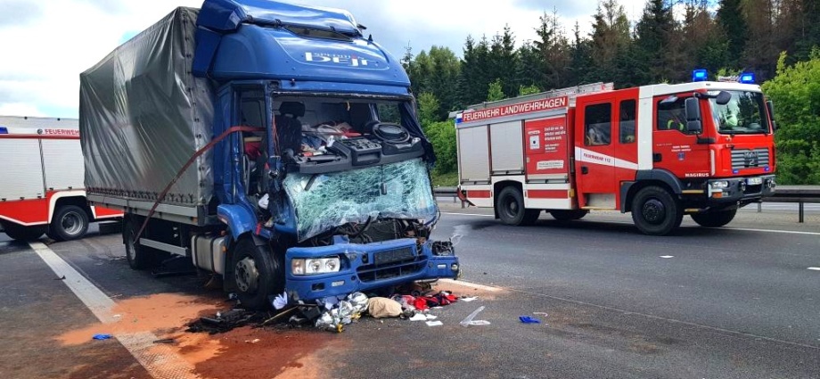 Erneut schwerer LKW-Unfall auf der A7