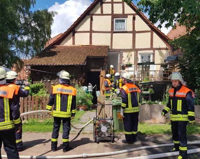 Wohnhaus brannte in Landau – Hund und Katze gerettet