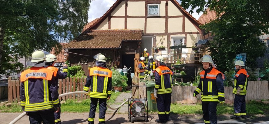 Wohnhaus brannte in Landau – Hund und Katze gerettet