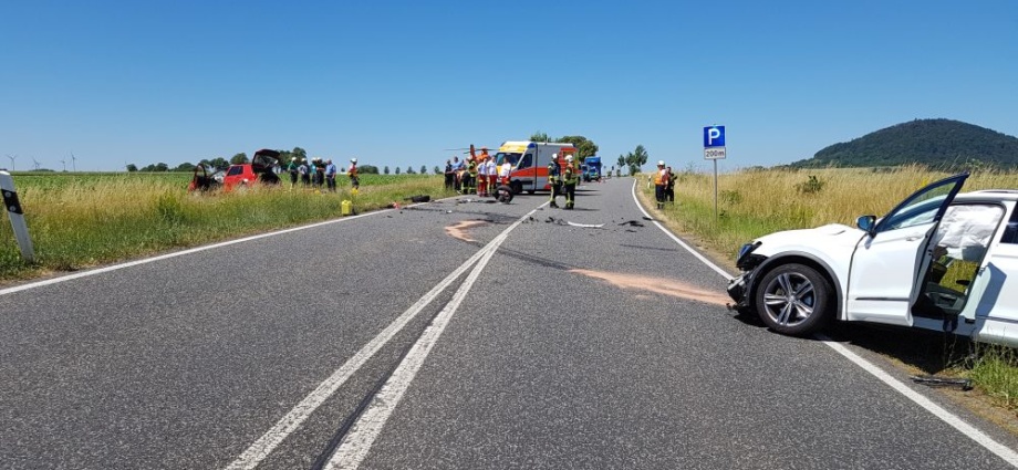 B251: Tödlicher Unfall bei Oelshausen (Video)