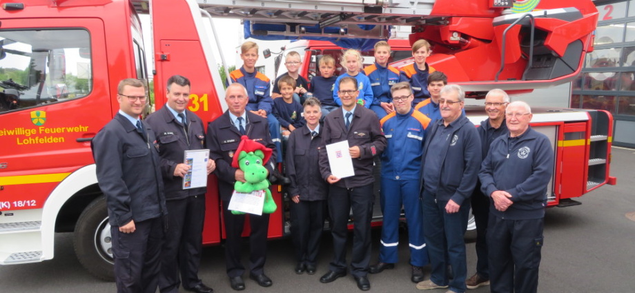 Lohfelden wird Feuerwehr des Monats