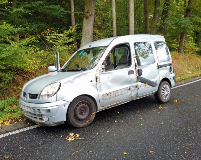 Zwei Verletzte nach Unfall auf B454 bei Wiera