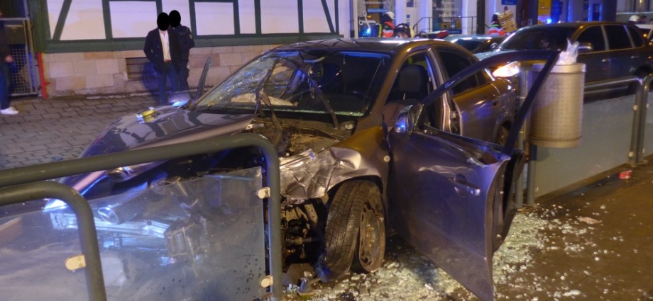 KS: Schwerer Unfall auf der Frankfurter Straße