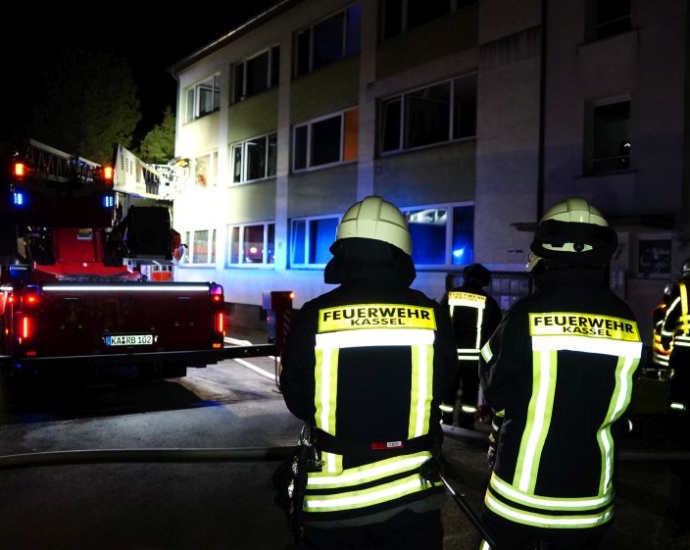 Brand in Kassel – 23 Personen aus Gebäude gerettet