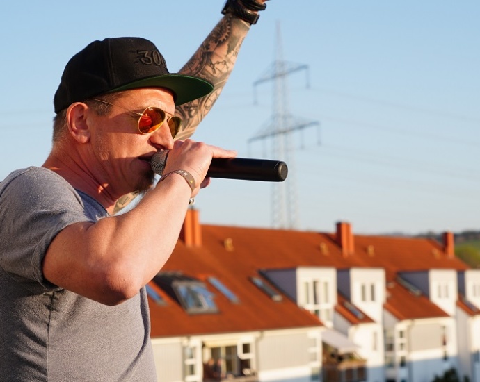 Balkonkonzert: 300Wasser rockt Lohfelden