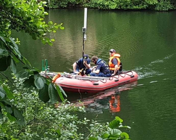 Südhessen: THW-Kassel unterstützt Suche in Eppertshausen am Aje-See