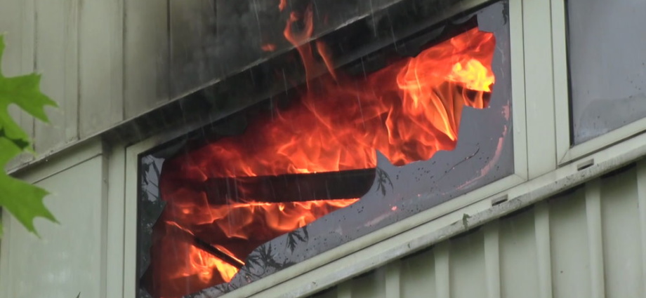 Rauchsäule über Bad Wildungen – Brand im Kurhaus
