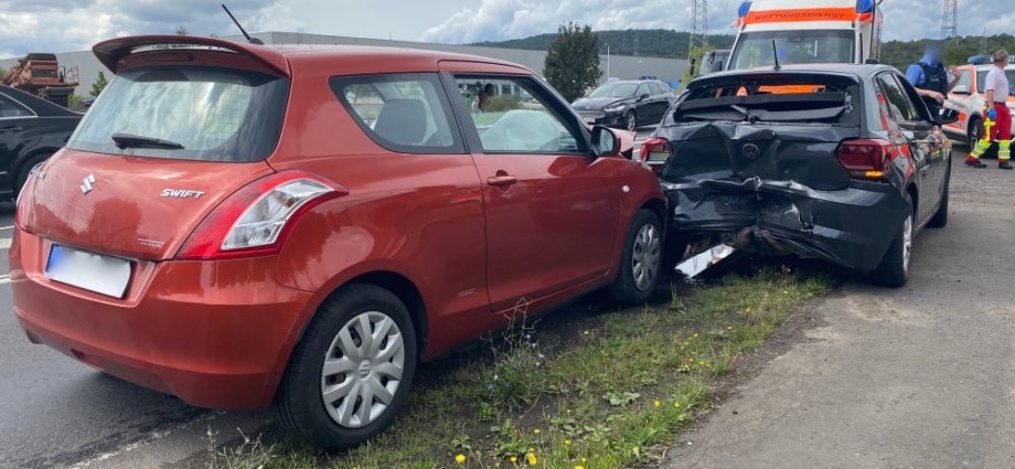 Unachtsamkeit fordert zwei Verletzte bei Borken