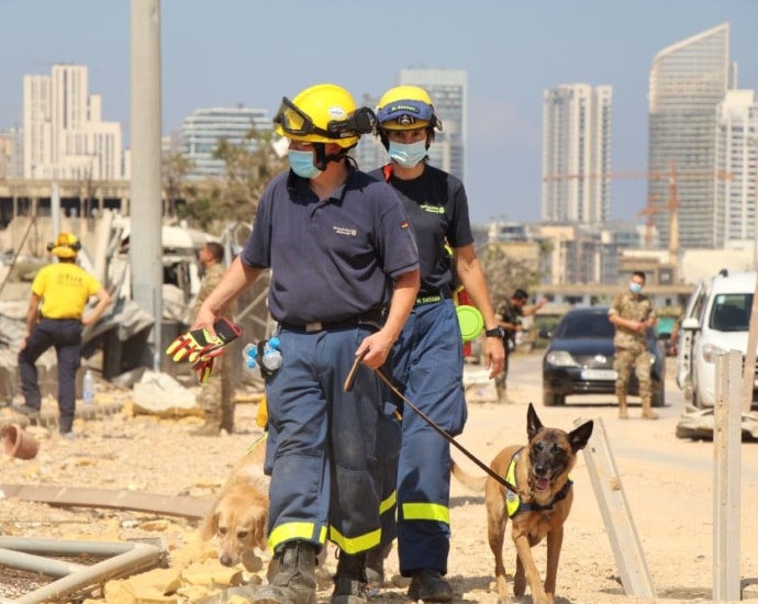 Explosionen in Beirut – Erste THW-Kräfte aus dem Libanon wieder zurück
