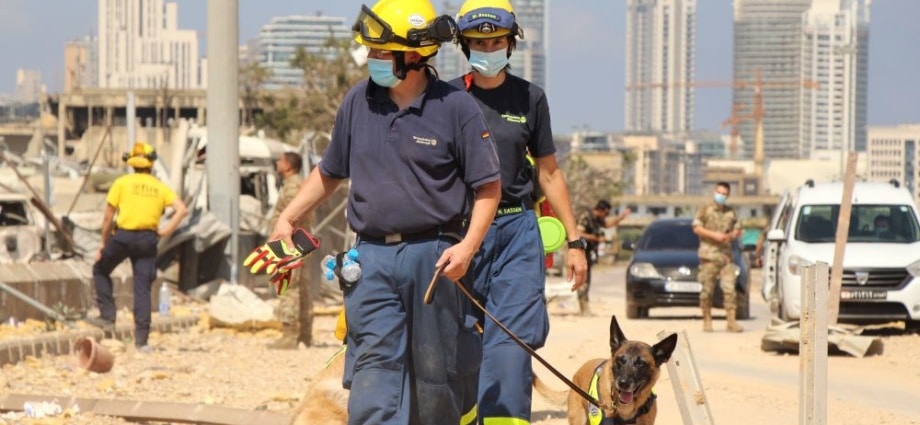 Explosionen in Beirut – Erste THW-Kräfte aus dem Libanon wieder zurück