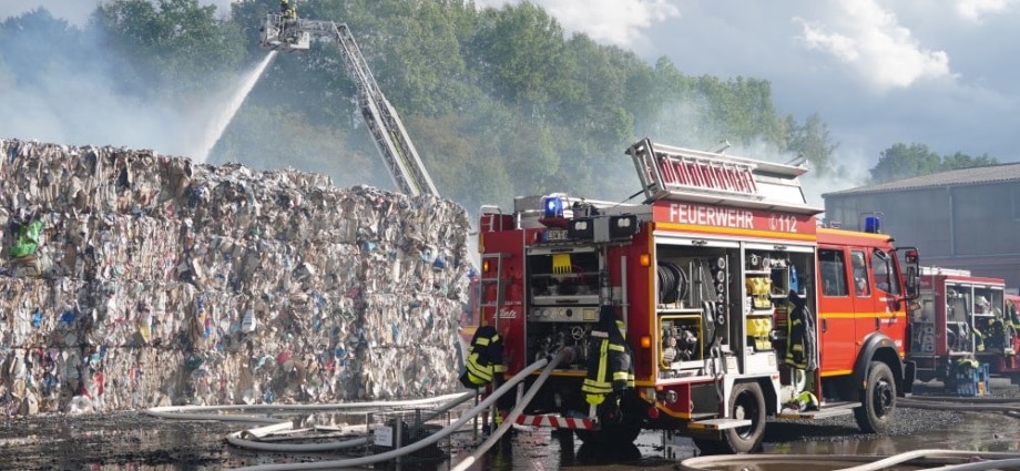 Brand auf Recyclinghof in Witzenhausen gelöscht