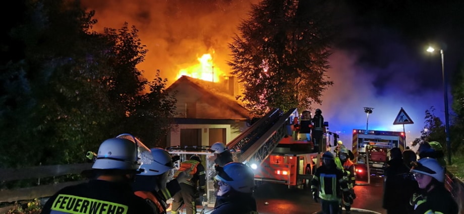 Mann kommt bei Wohnhausbrand in Osthessen ums Leben