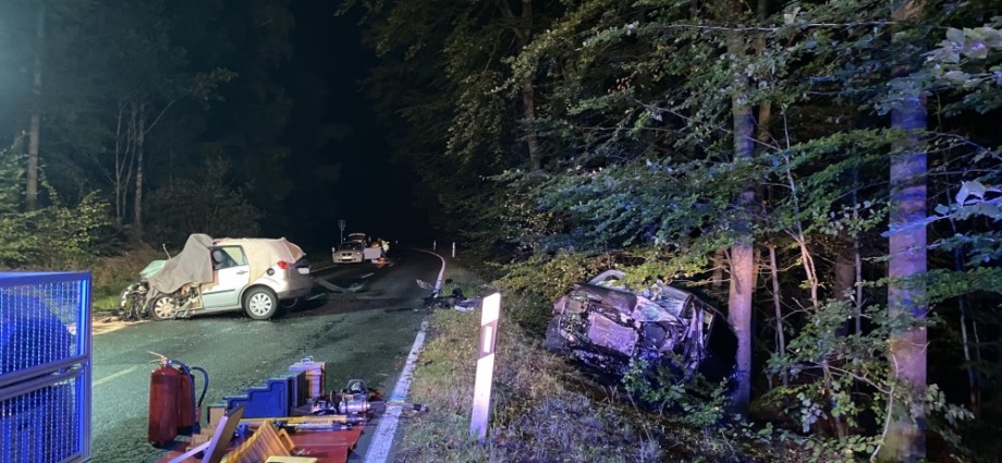 Neukirchen: Tödlicher Frontalzusammenstoß auf der L3156