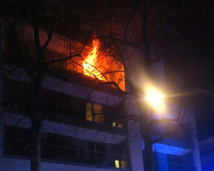 Tödlicher Wohnungsbrand in Frankfurt