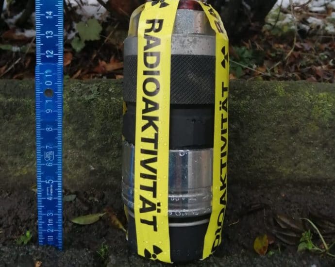 Radioaktivität – Verdächtiger Gegenstand löst Großeinsatz aus