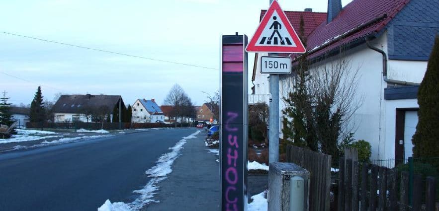 Mindestens 13 Blitzer in Nordhessen beschmiert – Verdächtiger festgenommen
