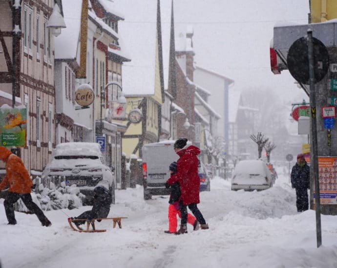 Viel Schnee und Temperaturen weit unter 0 Grad – Ein lang ersehnter Winter in Nordhessen (Video)