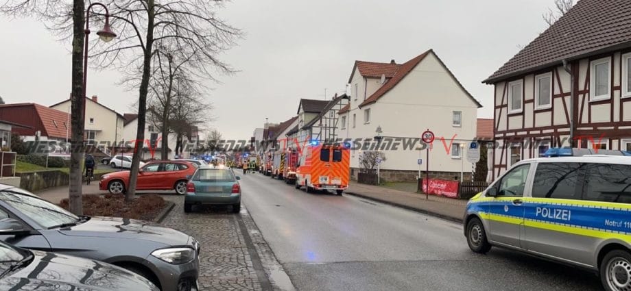 Unbekannter Geruch in der Luft – Größerer Feuerwehr Einsatz in Kaufungen