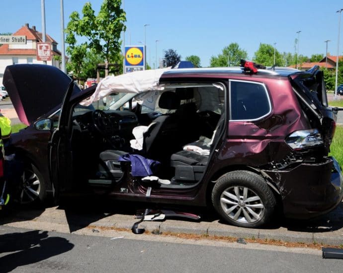 Medizinischer Notfall? – Drei Verletzte nach Unfall in Fritzlar