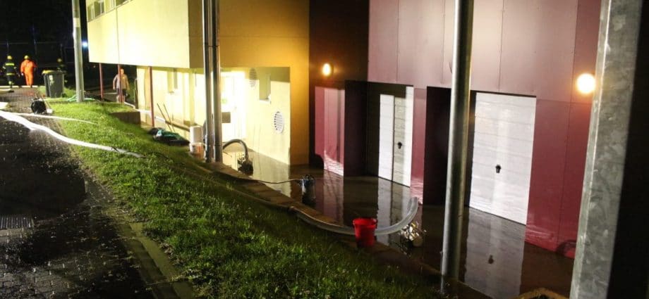 Unwetter über Niestetal – THW im Einsatz