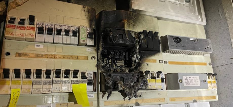 Einsatz in Densberg – Brand im Sicherungskasten