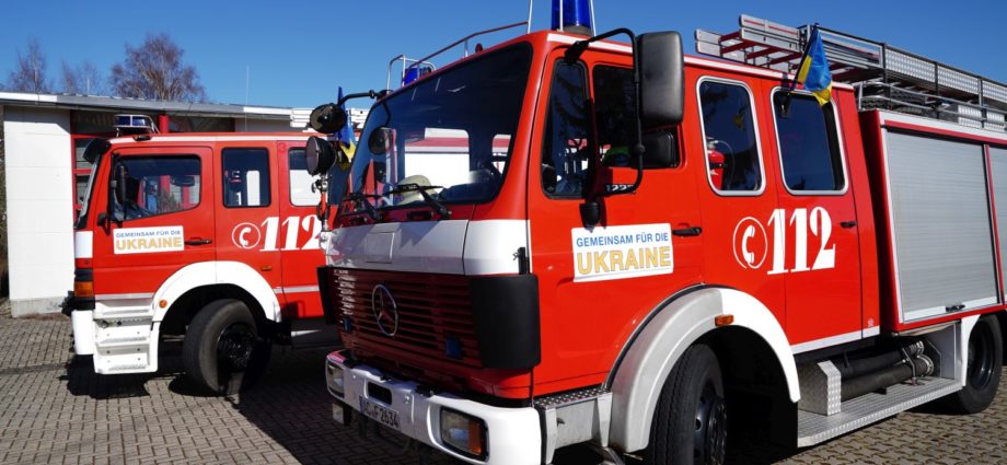 Spende: Feuerwehr- und Krankentransportfahrzeuge für die Ukraine (VIDEO)
