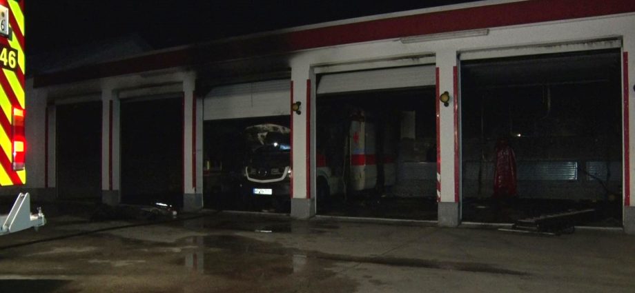 Brand in der Fritzlarer DRK Wache – Hoher Schaden