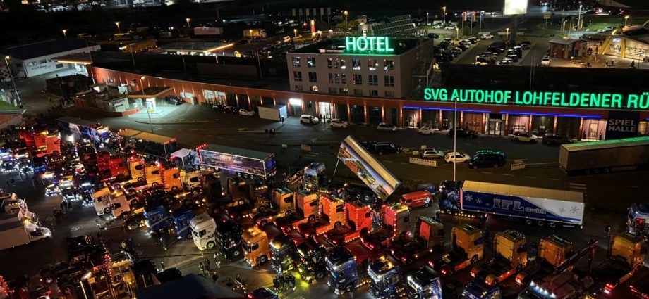Rüssel-Truck-Show sammelt über 50.000 Euro für Krebskranke Kinder