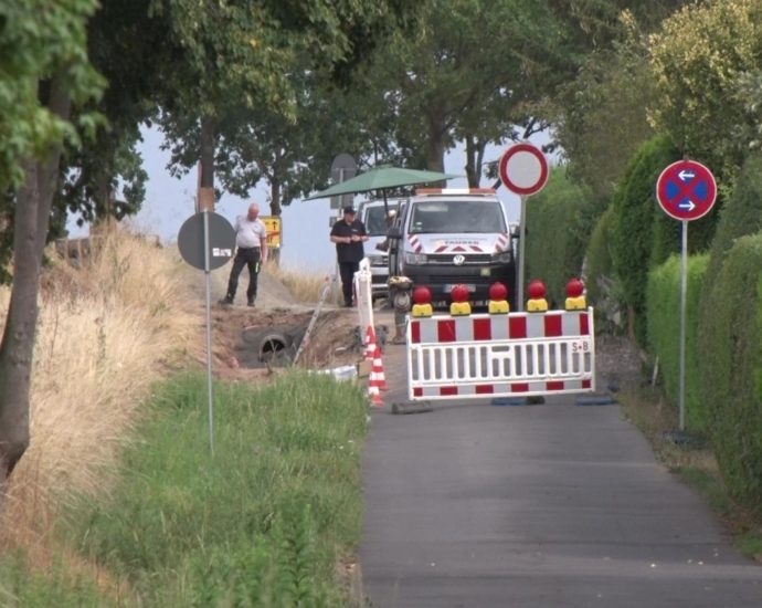 250 KG Weltkriegsbombe in Vellmar erfolgreich entschärft (Kurzclip)