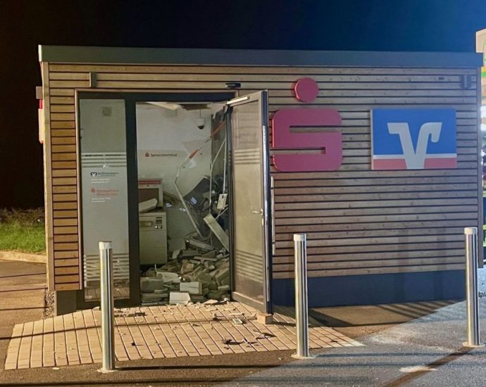 Geldautomat in Bischhausen gesprengt (VIDEO)