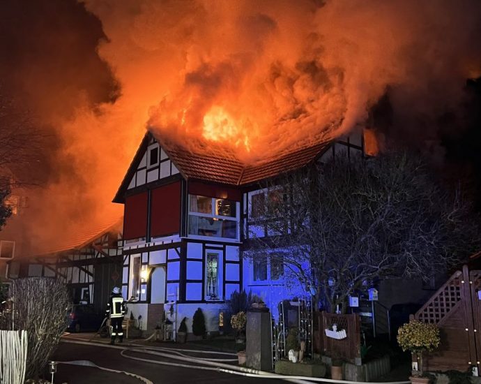 Osthessen: Brandtragödie in der Adventsnacht