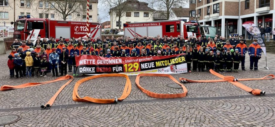 Feuerwehr in Bebra erzielt 132 neue Mitglieder – Stadtfest gerettet