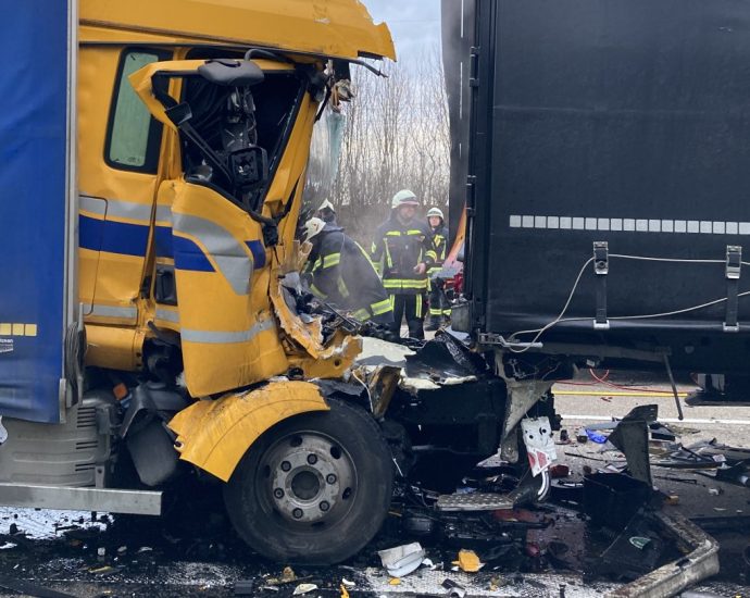 Westhessen: Unfallserie auf der A3 bei Limburg